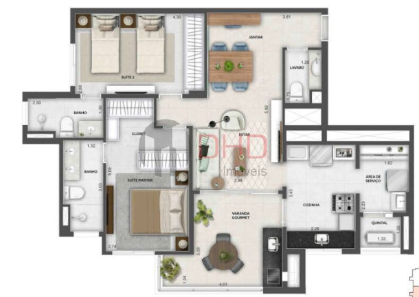 Imagem Apartamento com 2 Quartos à Venda, 91 m² em Parque Campolim - Sorocaba Imagem Apartamento com 2 Quartos à Venda, 91 m² em Parque Campolim - Sorocaba