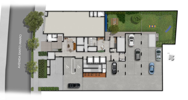 Imagem Imóvel com 2 Quartos à Venda, 37 m² em Santo Amaro - São Paulo Imagem Imóvel com 2 Quartos à Venda, 37 m² em Santo Amaro - São Paulo