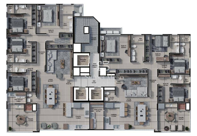 Imagem Apartamento com 4 Quartos à Venda, 173 m² em 2 Quadra Centro - Balneário Camboriú