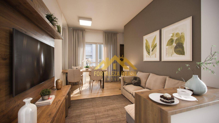 Imagem Imóvel com 2 Quartos à Venda, 45 m² em Cocó - Fortaleza