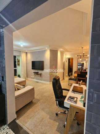 Imagem Apartamento com 3 Quartos à Venda, 92 m² em Santo Antônio - São Caetano Do Sul