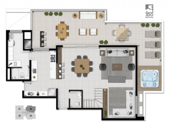 Imagem Cobertura com 3 Quartos à Venda, 181 m² em Bigorrilho - Curitiba Imagem Cobertura com 3 Quartos à Venda, 181 m² em Bigorrilho - Curitiba