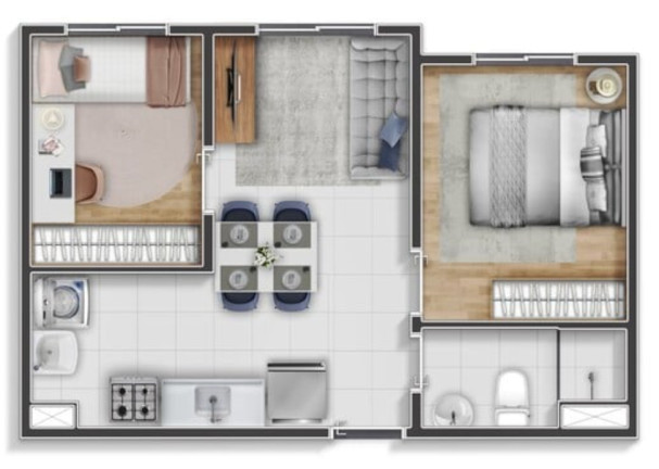Imagem Imóvel com 2 Quartos à Venda, 33 m² em Vila Itaim - São Paulo Imagem Imóvel com 2 Quartos à Venda, 33 m² em Vila Itaim - São Paulo