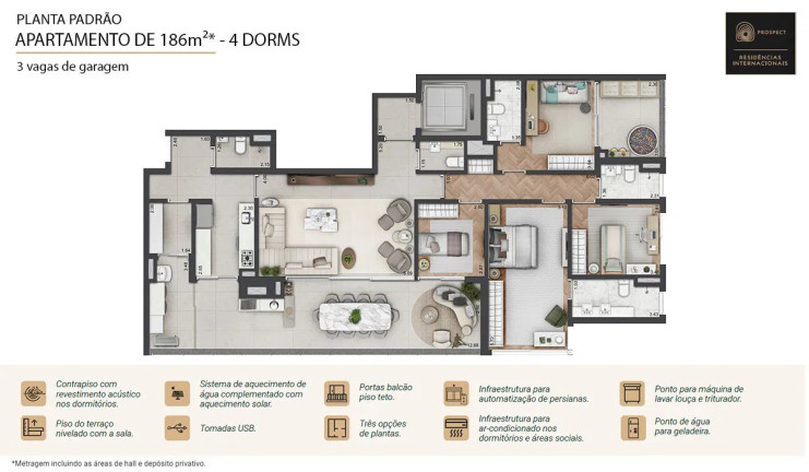 Imagem Apartamento com 3 Quartos à Venda, 142 m² em Parque Global - São Paulo Imagem Apartamento com 3 Quartos à Venda, 142 m² em Parque Global - São Paulo