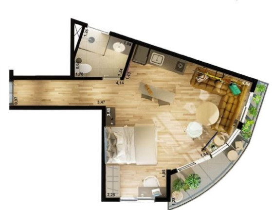 Imagem Studio com 1 Quarto à Venda, 24 m² em Vila Mariana - São Paulo Imagem Studio com 1 Quarto à Venda, 24 m² em Vila Mariana - São Paulo