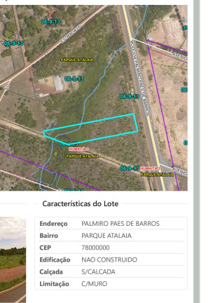 Imagem Terreno à Venda, 10.208 m² em Parque Atalaia - Cuiabá Imagem Terreno à Venda, 10.208 m² em Parque Atalaia - Cuiabá