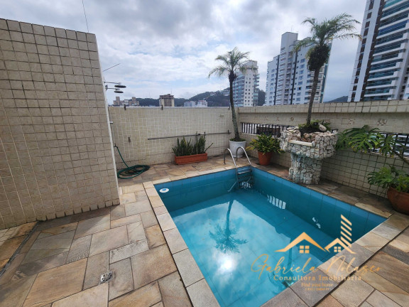 Imagem Cobertura com 3 Quartos à Venda, 320 m² em Gonzaga - Santos Imagem Cobertura com 3 Quartos à Venda, 320 m² em Gonzaga - Santos