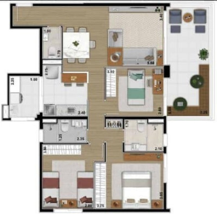 Imagem Apartamento com 3 Quartos à Venda, 102 m² em Alto Da Lapa - São Paulo Imagem Apartamento com 3 Quartos à Venda, 102 m² em Alto Da Lapa - São Paulo