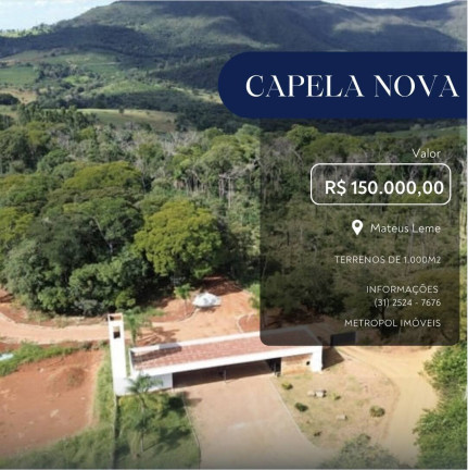 Imagem Terreno à Venda, 1.000 m² em Mateus Leme Imagem Terreno à Venda, 1.000 m² em Mateus Leme