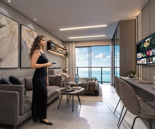 Imagem Cobertura com 1 Quarto à Venda, 65 m²
