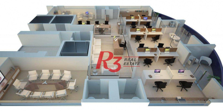 Imagem Sala Comercial à Venda, 36 m² em Ponta Da Praia - Santos Imagem Sala Comercial à Venda, 36 m² em Ponta Da Praia - Santos