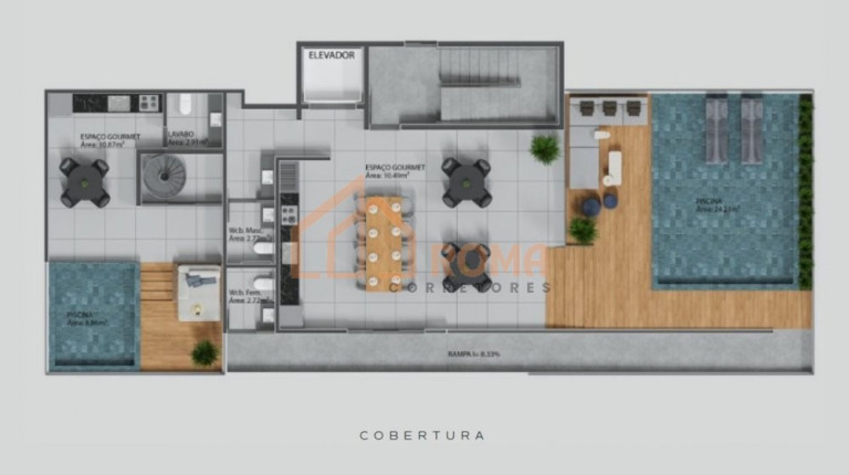 Imagem Apartamento com 2 Quartos à Venda, 55 m² em Intermares - Cabedelo