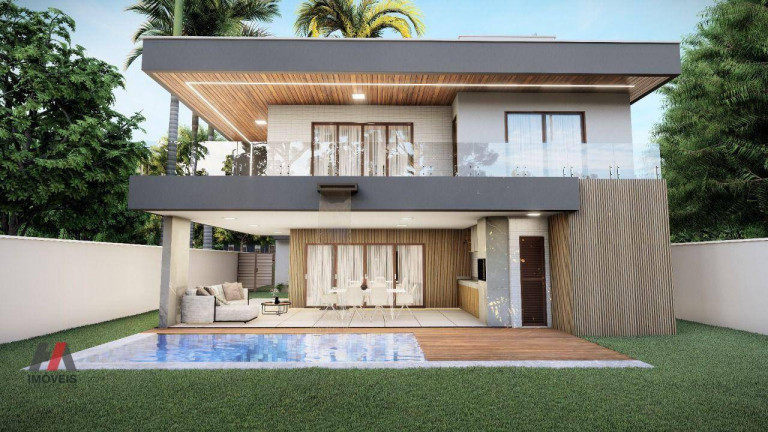 Imagem Casa com 4 Quartos à Venda, 350 m² em Cidade Alpha - Eusébio Imagem Casa com 4 Quartos à Venda, 350 m² em Cidade Alpha - Eusébio