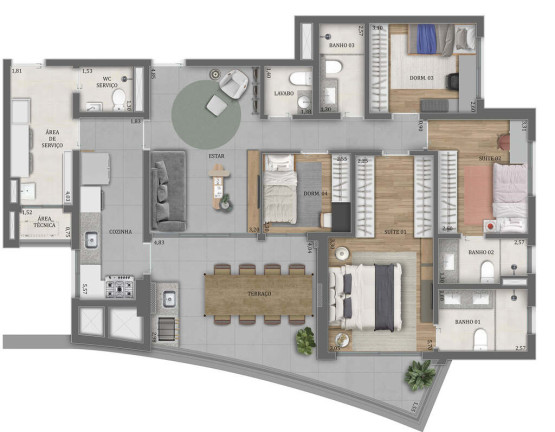 Imagem Apartamento com 4 Quartos à Venda, 136 m² em água Branca - São Paulo Imagem Apartamento com 4 Quartos à Venda, 136 m² em água Branca - São Paulo