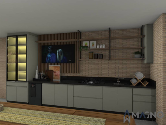 Imagem Casa com 3 Quartos à Venda, 187 m² em Canadá - Cascavel