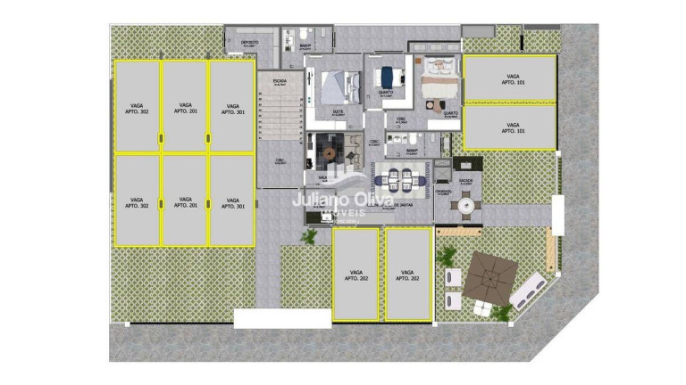 Imagem Apartamento com 3 Quartos à Venda, 9 m² em Centro - Itapoá Imagem Apartamento com 3 Quartos à Venda, 9 m² em Centro - Itapoá