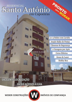 Imagem Apartamento com 3 Quartos à Venda, 162 m² em Capoeiras - Florianópolis Imagem Apartamento com 3 Quartos à Venda, 162 m² em Capoeiras - Florianópolis