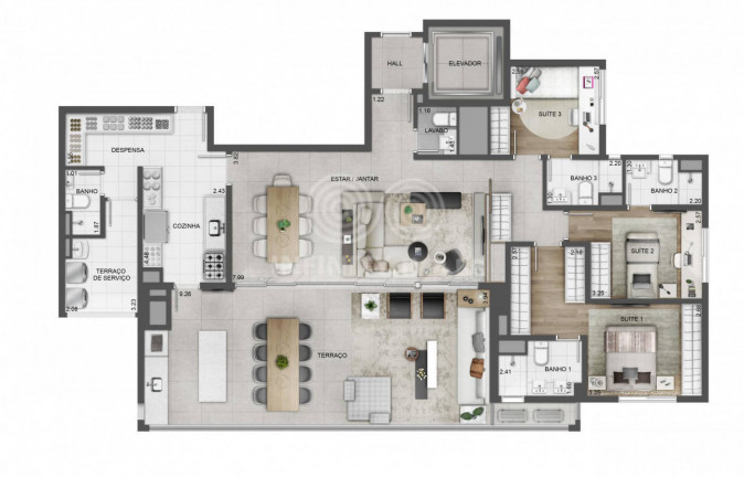 Imagem Apartamento com 4 Quartos à Venda, 164 m² em Tatuapé - São Paulo