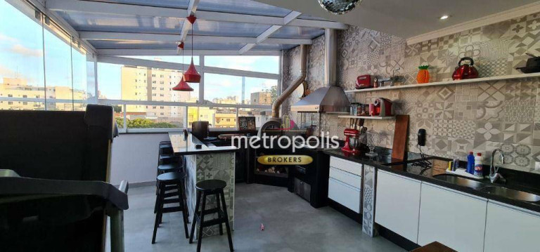 Imagem Cobertura com 3 Quartos à Venda, 160 m² em Santa Maria - São Caetano Do Sul