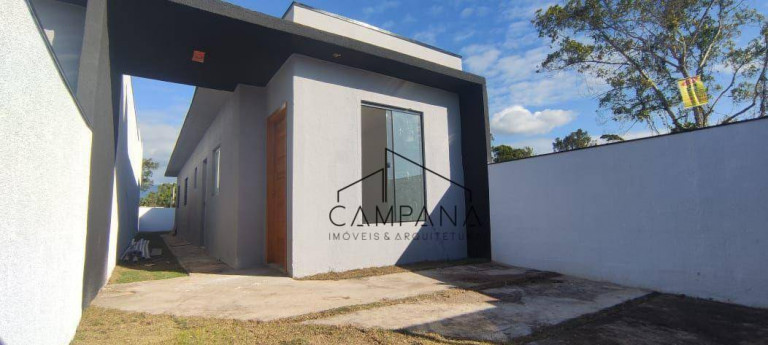 Casa com 2 Quartos à Venda, 58 m² em Balneário Recanto Do Sol - Caraguatatuba