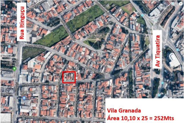 Imagem Terreno à Venda, 252 m² em Vila Granada - São Paulo Imagem Terreno à Venda, 252 m² em Vila Granada - São Paulo