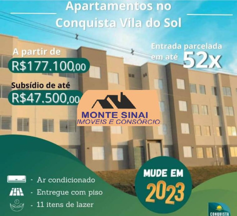 Apartamento com 2 Quartos à Venda,  em Parque São Bento - Sorocaba