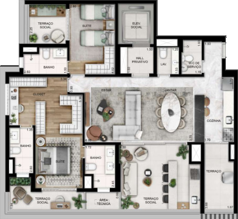 Imagem Apartamento com 3 Quartos à Venda, 141 m² em Vila Mariana - São Paulo Imagem Apartamento com 3 Quartos à Venda, 141 m² em Vila Mariana - São Paulo