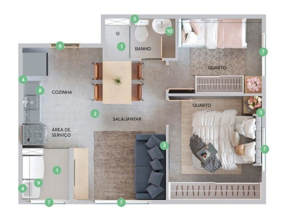 Imagem Apartamento com 2 Quartos à Venda, 35 m² em Vila Liviero - São Paulo Imagem Apartamento com 2 Quartos à Venda, 35 m² em Vila Liviero - São Paulo