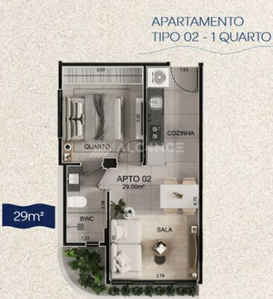 Imagem Imóvel com 1 Quarto à Venda, 22 m² em Intermares - Cabedelo Imagem Imóvel com 1 Quarto à Venda, 22 m² em Intermares - Cabedelo