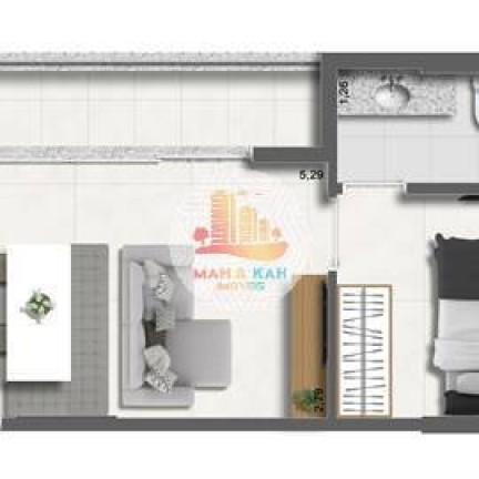 Imagem Apartamento com 1 Quarto à Venda, 32 m² em Vila Madalena - São Paulo