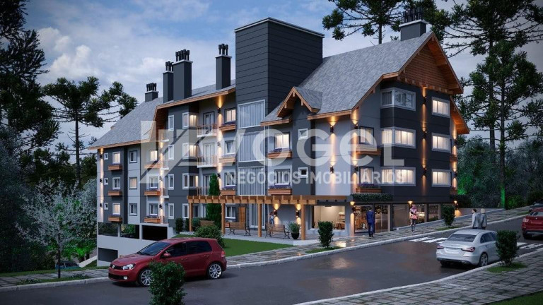Imagem Apartamento com 1 Quarto à Venda, 38 m² em Moura - Gramado Imagem Apartamento com 1 Quarto à Venda, 38 m² em Moura - Gramado