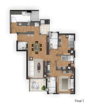 Imagem Apartamento com 3 Quartos à Venda, 115 m² em Ahú - Curitiba Imagem Apartamento com 3 Quartos à Venda, 115 m² em Ahú - Curitiba