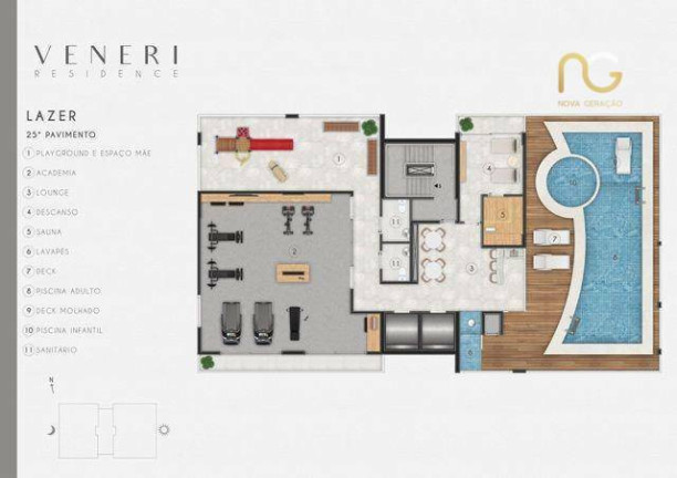 Imagem Apartamento com 2 Quartos à Venda, 68 m² em Marapé - Santos Imagem Apartamento com 2 Quartos à Venda, 68 m² em Marapé - Santos