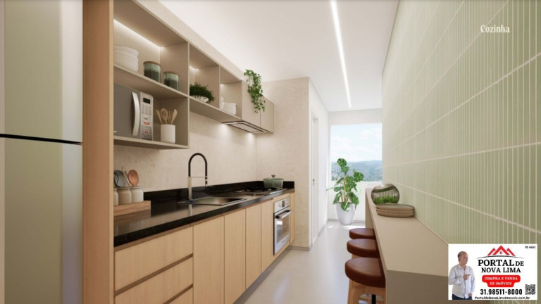 Imagem Apartamento com 4 Quartos à Venda, 94 m² em Vila Da Serra - Nova Lima