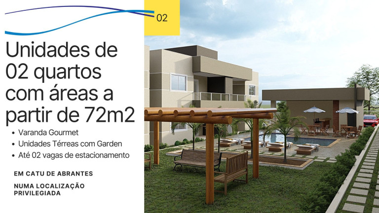 Imagem Apartamento com 2 Quartos à Venda, 72 m² em Abrantes - Camaçari Imagem Apartamento com 2 Quartos à Venda, 72 m² em Abrantes - Camaçari