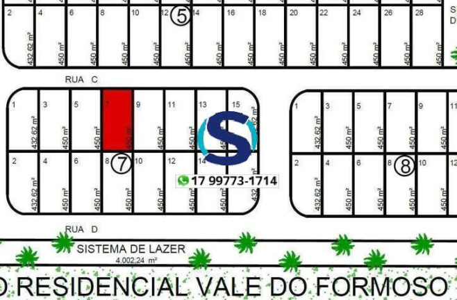 Imagem Terreno à Venda, 450 m² em Vale Do Formoso - Indiaporã Imagem Terreno à Venda, 450 m² em Vale Do Formoso - Indiaporã