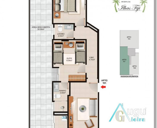 Imagem Apartamento com 2 Quartos à Venda, em Praia Do Morro - Guarapari Imagem Apartamento com 2 Quartos à Venda, em Praia Do Morro - Guarapari