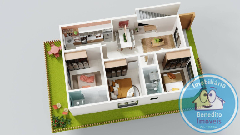 Imagem Apartamento com 3 Quartos à Venda, 77 m² em Porto Seguro Imagem Apartamento com 3 Quartos à Venda, 77 m² em Porto Seguro