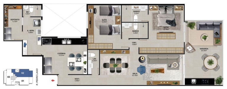 Imagem Apartamento com 3 Quartos à Venda, 173 m² em Barra Da Tijuca - Rio De Janeiro Imagem Apartamento com 3 Quartos à Venda, 173 m² em Barra Da Tijuca - Rio De Janeiro