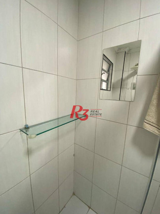 Imagem Apartamento com 1 Quarto para Alugar, 48 m² em Encruzilhada - Santos