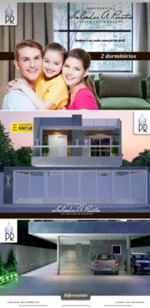 Casa com 2 Quartos à Venda, 63 m² em Ocian - Praia Grande