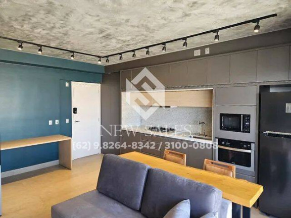Imagem Apartamento com 1 Quarto à Venda, 43 m² em Setor Oeste - Goiânia