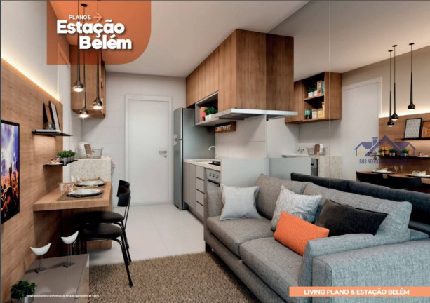 Imagem Apartamento com 1 Quarto à Venda, 34 m² em Belenzinho - São Paulo