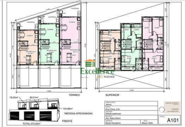 Imagem Sobrado com 3 Quartos à Venda, 90 m² em Parque Das Nações - Santo André Imagem Sobrado com 3 Quartos à Venda, 90 m² em Parque Das Nações - Santo André