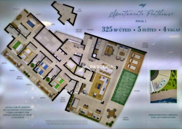 Imagem Apartamento com 4 Quartos à Venda, 138 m² em Riviera Módulo 8 - Bertioga Imagem Apartamento com 4 Quartos à Venda, 138 m² em Riviera Módulo 8 - Bertioga