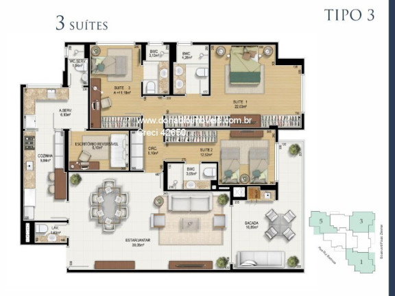 Imagem Apartamento com 3 Quartos à Venda, 189 m² em Agronômica - Florianópolis Imagem Apartamento com 3 Quartos à Venda, 189 m² em Agronômica - Florianópolis