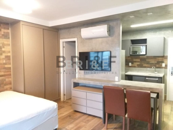 Imagem Apartamento com 1 Quarto para Alugar, 41 m² em Brooklin - São Paulo Imagem Apartamento com 1 Quarto para Alugar, 41 m² em Brooklin - São Paulo