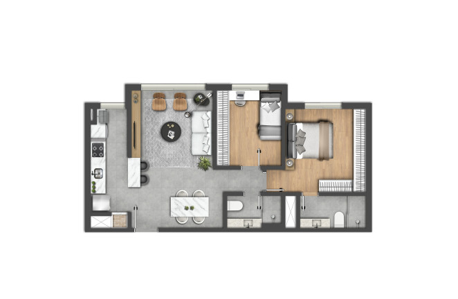 Imagem Imóvel com 3 Quartos à Venda, 76 m² em Vila Ipiranga - Porto Alegre