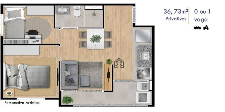 Imagem Apartamento com 2 Quartos à Venda, 37 m² em Vila Ré - São Paulo Imagem Apartamento com 2 Quartos à Venda, 37 m² em Vila Ré - São Paulo