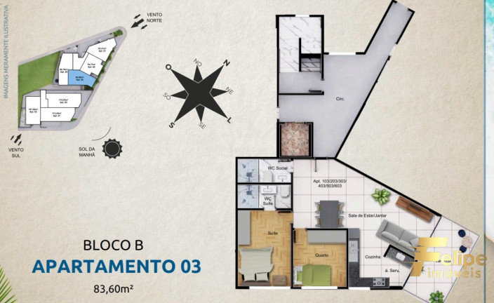 Imagem Imóvel com 2 Quartos à Venda, 79 m² em Iriri - Anchieta Imagem Imóvel com 2 Quartos à Venda, 79 m² em Iriri - Anchieta